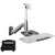 UpliftOffice.com VIVO Silver Sit-to-Stand Single Monitor Wall Mount Workstation, STAND-SIT1W, accessories,VIVO