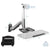 UpliftOffice.com VIVO Silver Sit-to-Stand Single Monitor Wall Mount Workstation, STAND-SIT1W, accessories,VIVO