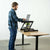 UpliftOffice.com VIVO Single-Top Height-Adjustable 22