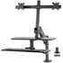 VIVO Sit-to-Stand Dual Monitor Desk Mount Workstation, STAND-SIT2D