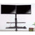 UpliftOffice.com VIVO Sit-to-Stand Dual Monitor Desk Mount Workstation, STAND-SIT2D, accessories,VIVO