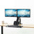 UpliftOffice.com VIVO Sit-to-Stand Dual Monitor Desk Mount Workstation with USB, STAND-SIT2DD, accessories,VIVO