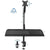 UpmostOffice.com VIVO Sit-to-Stand Single Monitor Desk Mount Workstation, STAND-SIT1B dimensions