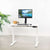 UpliftOffice.com VIVO White Electric Single Motor Adjustable StandUp Desk Frame Base, DESK-V101EW, Desk Frame,VIVO