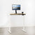 UpliftOffice.com VIVO White Electric Single Motor Adjustable StandUp Desk Frame Base, DESK-V101EW, Desk Frame,VIVO