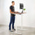 UpliftOffice.com VIVO White Electric Single Motor Adjustable StandUp Desk Frame Base, DESK-V101EW, Desk Frame,VIVO