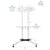 UpliftOffice.com VIVO White Mobile Cart for 32