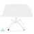 UpliftOffice.com VIVO White Sit-Stand Mobile Presentation Cart, CART-V000HW, desk,VIVO