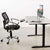 UpliftOffice.com VIVO White Under-Desk Ergonomic Adjustable Keyboard, MOUNT-KB03B/KB03W, accessories,VIVO