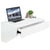 UpliftOffice.com VIVO White Wall Mounted 28” Desk with Drawer, DESK-SF01W, accessories,VIVO
