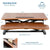 UpmostOffice.com VIVO Wood-Colored Height-Adjustable Standing Desk Converter Sit-Stand Riser, DESK-V000KA, dimensions